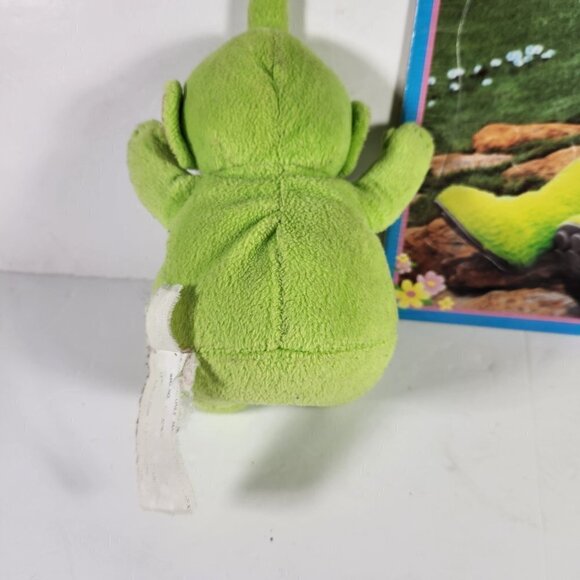 Vintage 1998 Teletubbies Dipsy Tray Cardboard Puzzle and Plush Milton Bradley - Picture 11 of 15